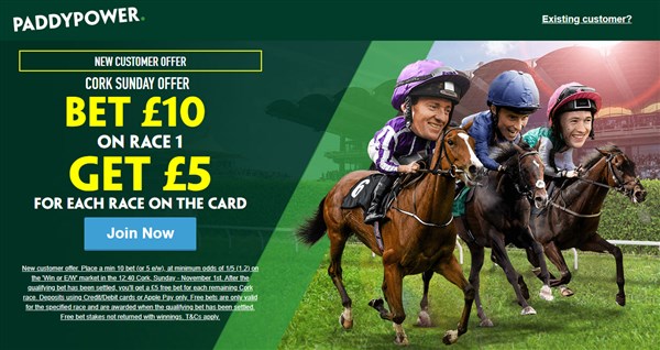 Paddy power extra place special today